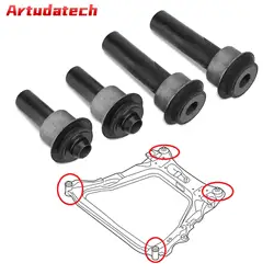 Artudatech 4pcs Engine Cradle Front Subframe Crossmember Bushing For Nissan Juke F15 54466-JD000