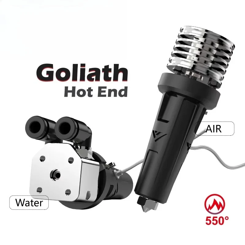 3D Printer Hotend High-Speed V6 Nozzle 100w 24V Compatible for High-Traffic Vzbot Goliath AIR V2 3D Printer Accessories