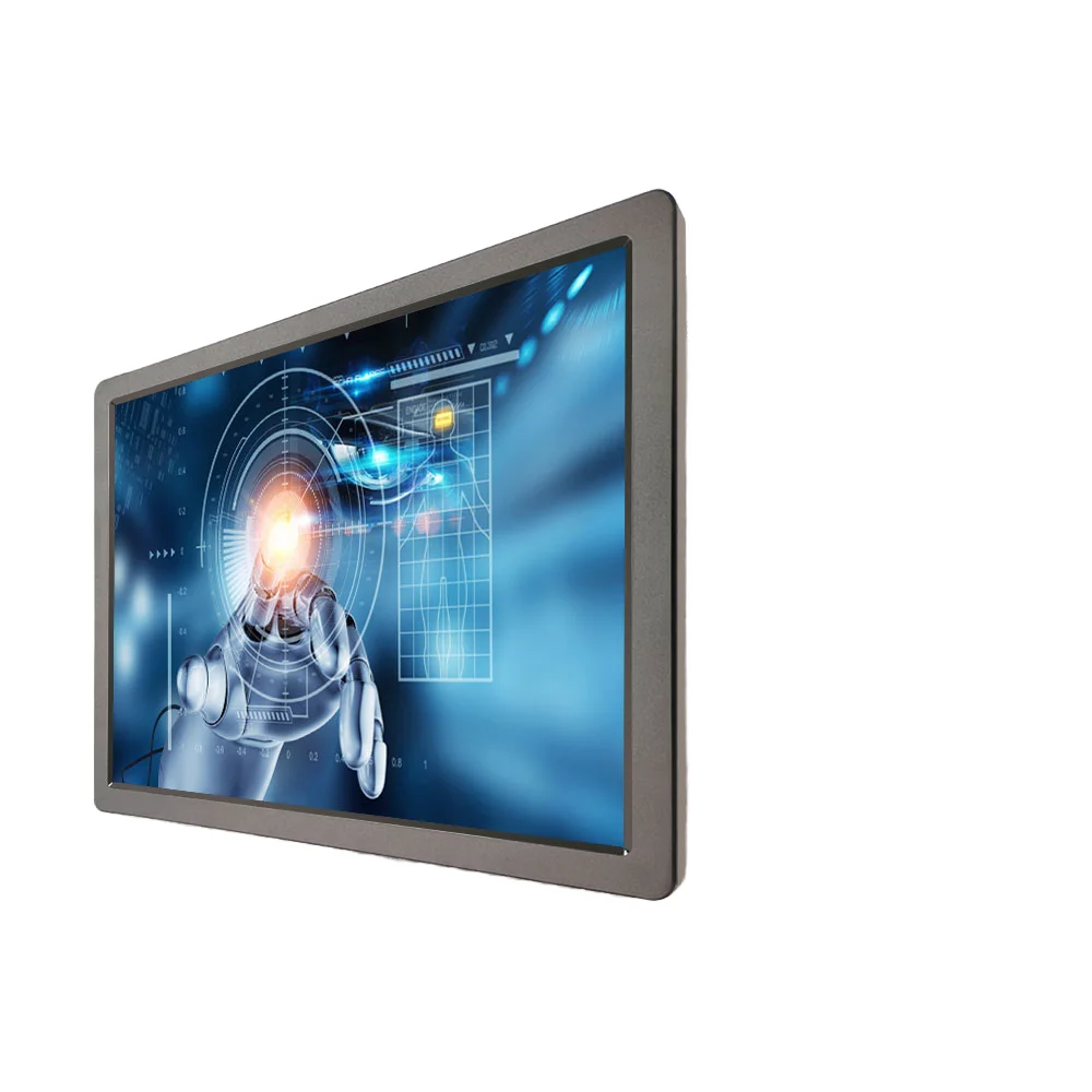 

OEM ODM 15-дюймовый сенсорный монитор 4:3 IPS с DVI и HDMI, Full HD, черная металлическая отделка, новая коммерческая серия дисплеев