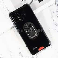 For Umidigi Bison GT Pro Back Case Finger Ring Soft TPU Silicone Case For Umidigi Bison X10S X10G NFC X10 Pro X10Pro Phone Cover