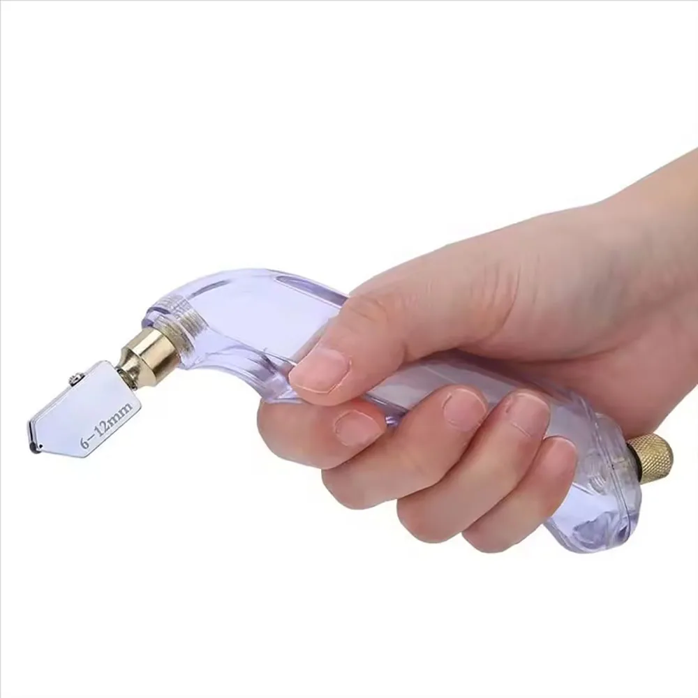 Professional Gun Type Glass Cutter, Ceramic Tile Cutting Tool, Lubricated Glass Cutter, Cemented Carbide Diamond Cutting Tool