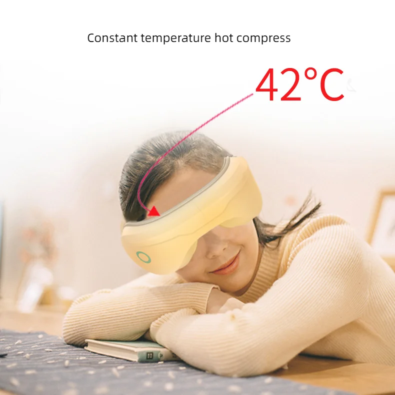 Draagbaar elektrisch oogzorgmassage-instrument Huishoudelijke medische apparaten met vibrerende massagemachine en muziektherapie