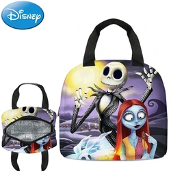 The Nightmare Before Christmas Cosplay Lunch Bags Cartoon Travel Thermal Breakfast Box Lunch Box Tote Food Bags borsa per il ghiaccio portatile