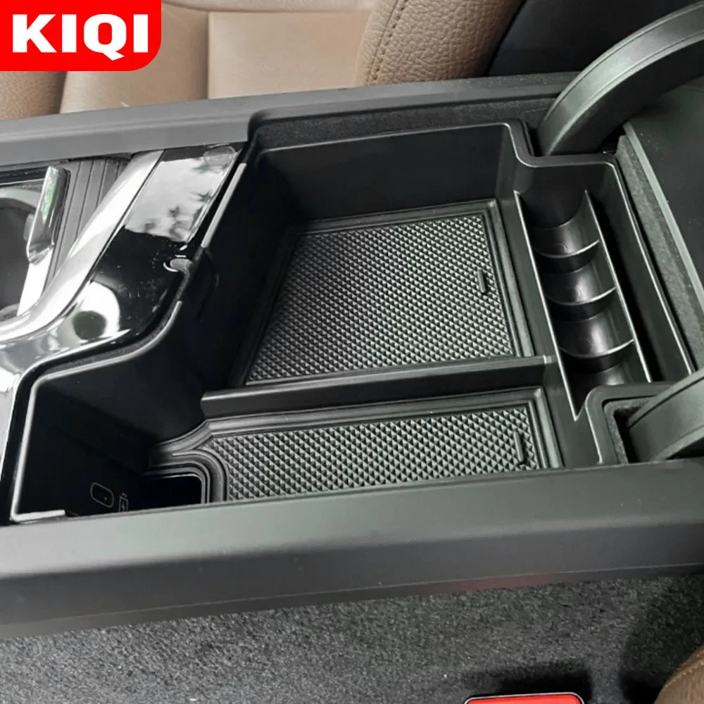 Armrest Storage Box For Volvo XC60 18-24 S90 V90CC 16-24 S60 V60CC 20-24 XC90 15-24 Central Container Organizer ABS Accessories