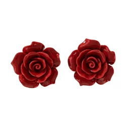 New Rose Earrings Women's Fashion Versatile