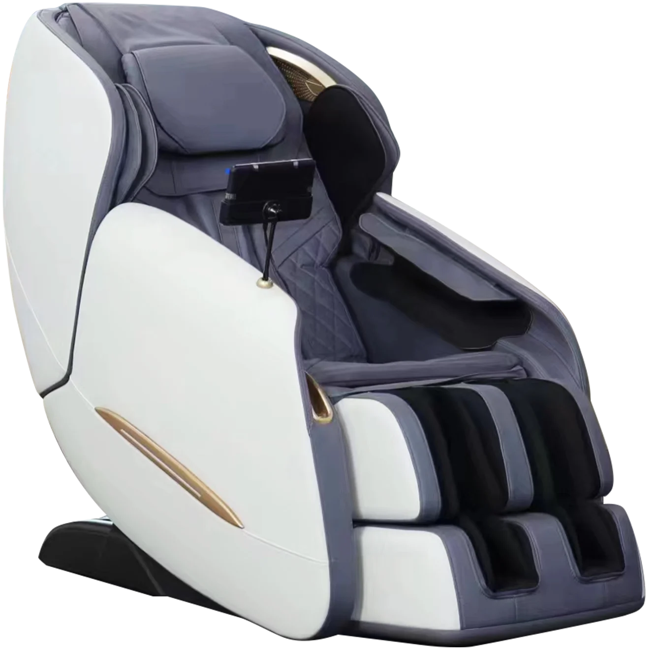 

Роскошное портативное массажное кресло шиацу с подогревом всего тела, кресло с нулевой гравитацией, автоматическая функция, кожа для ног, шеи, головы, талии