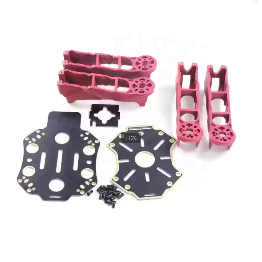 Q250 カーボンファイバーボードラック DIY アクセサリー 5 インチパドル 4 軸超軽量高強度と耐落下性