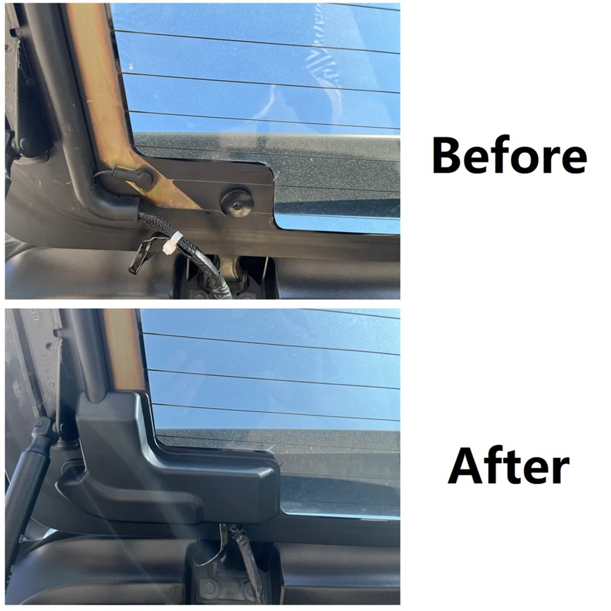 Защитная накладка на лобовое стекло для Jeep Wrangler JL 2018-2023