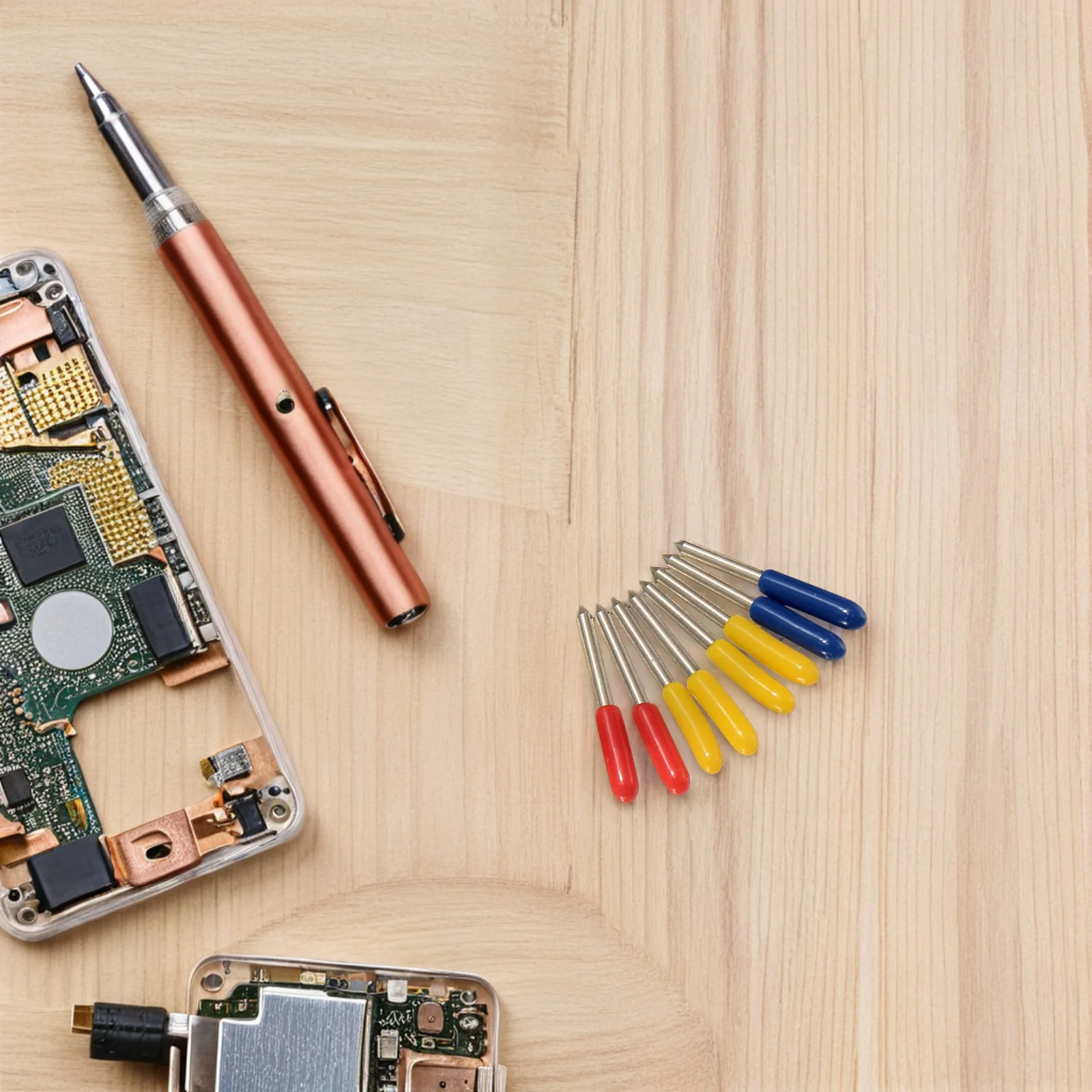 

25Pcs Premium Tungsten Steel Lettering Blades 30 45 60 Degree Replacement Tips for Engraving Knife Cutting Machines