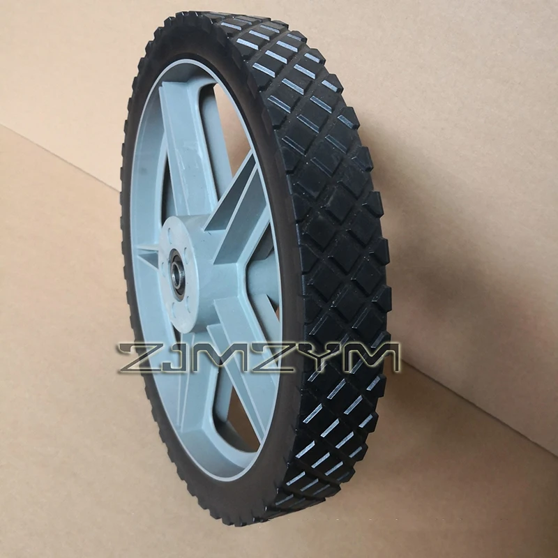 PVC Trolley Wheels, Wear-Resistant, Explosion-proof, Silent Casters, Car Tool, 12 Inches , колеса для тележки