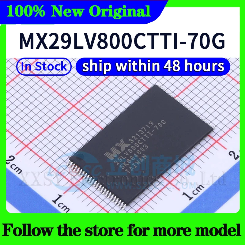 MX29LV040CTI-70G MX29LV040CQI-70G MX29LV800CTTI-70G MX29LV800CBTI-70G MX29LV400CBTI-70G En stock Envío 48 horas