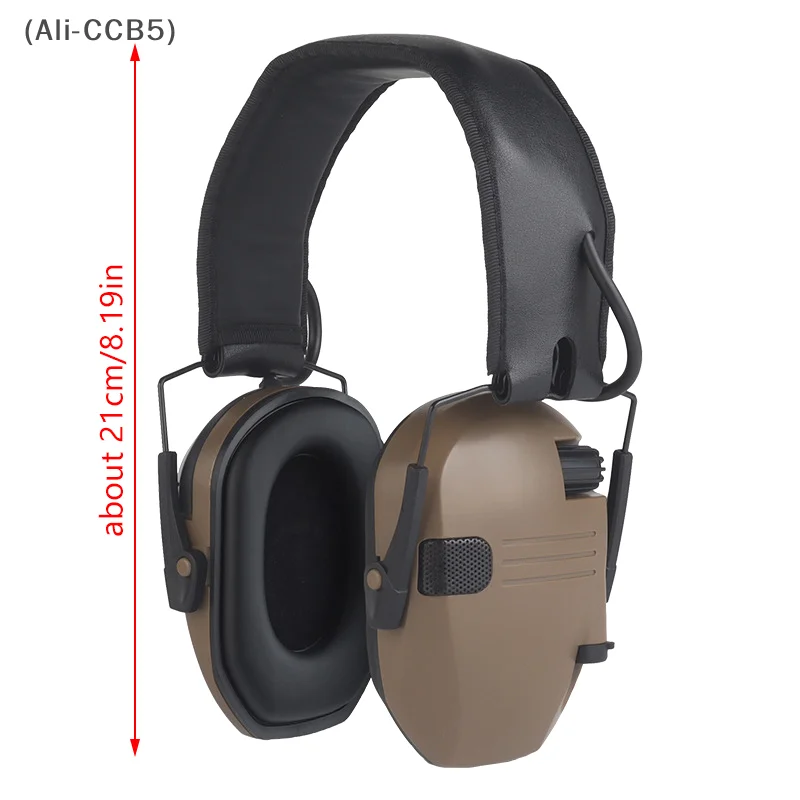 

1 Piece Shooting Sports Target Firing Range Training Noise Cancellation Earmuffs IPDA Headphones Hearing Protection