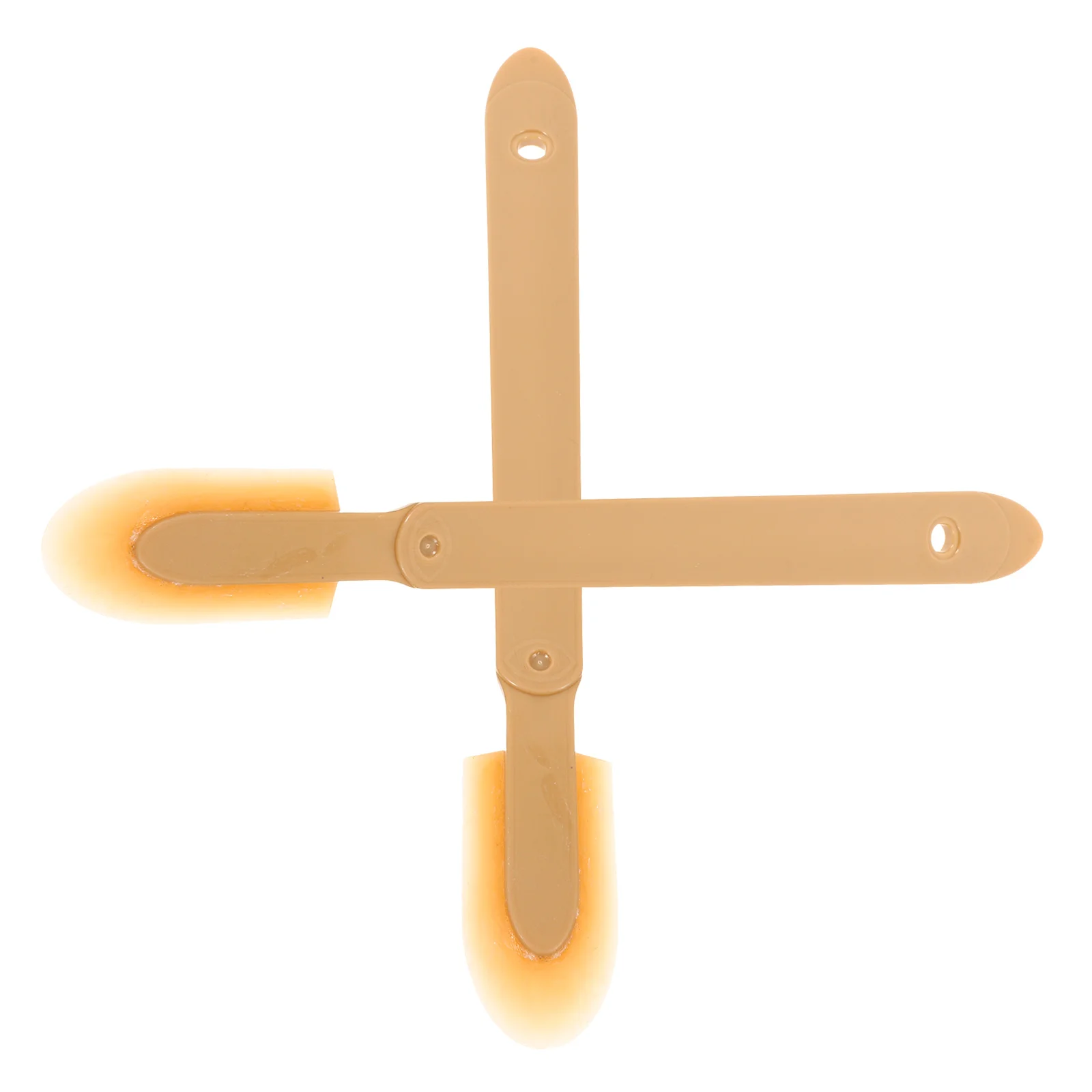 2 قطعة أداة مكشطة الثقيلة البلاستيك السد قضيب تمديد مقبض قبضة للجدران الطابق الجص أدوات السد التشطيب أداة