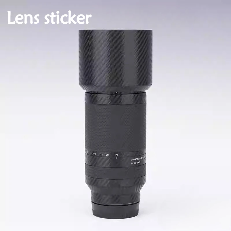 Película protectora adhesiva para lente 70-300 F4.5-6.3, protector de cuerpo para Tamron 70-300mm F4.5-6.3 Di III RXD para montura SONY