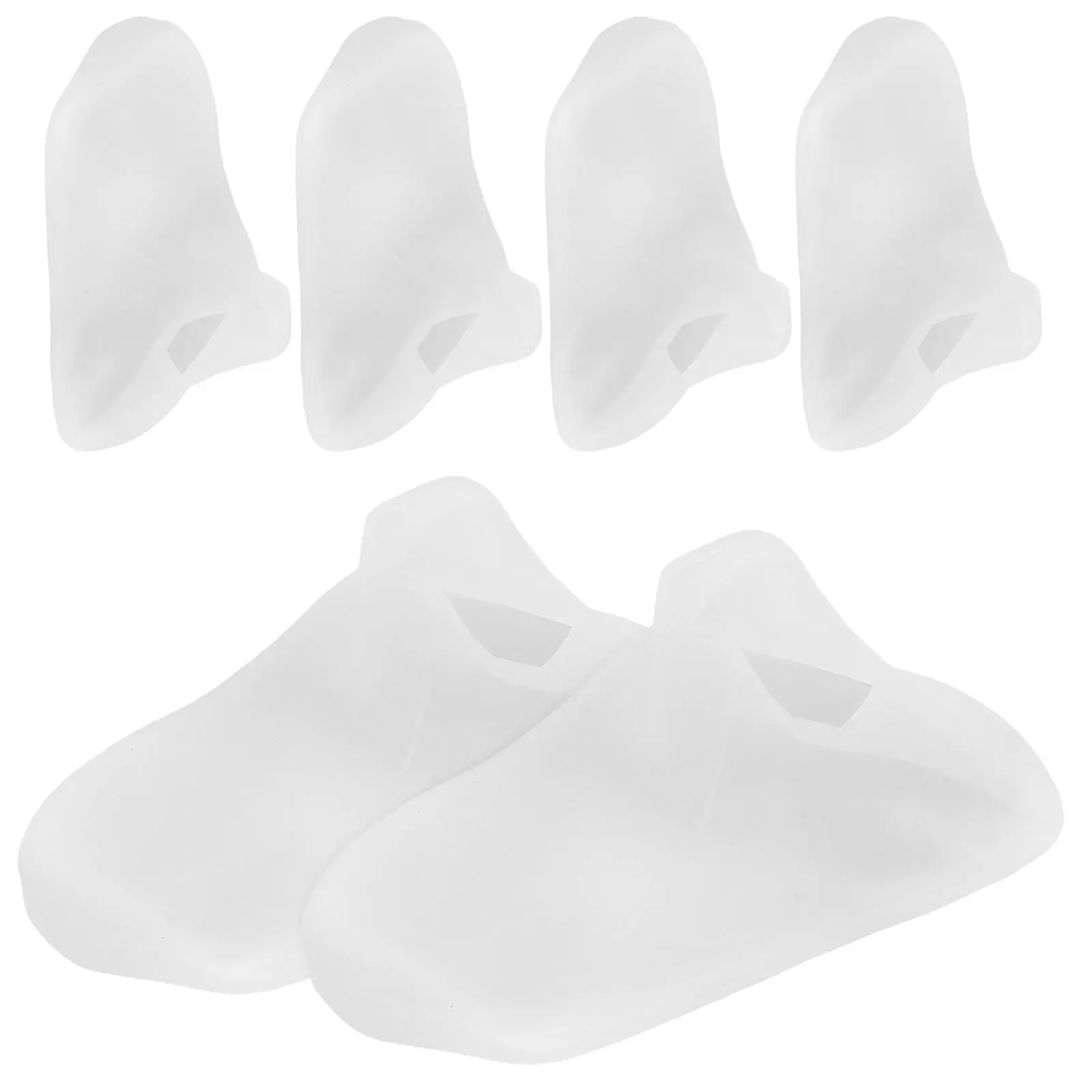 3Pairs Silicone Foot Socks Gel Infused Deep Hydration Foot Care for Women Callus Removal Cracked Heel Treatment Spa Pedicure