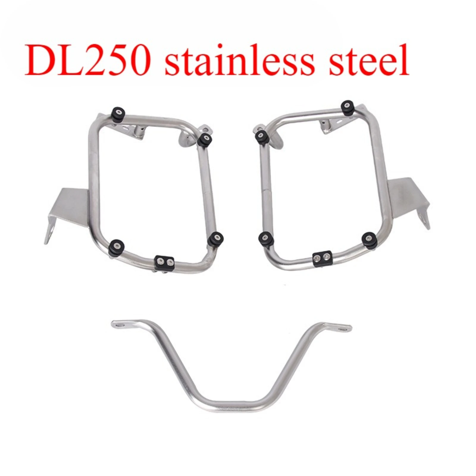 For Suzuki V‑Strom250 DL250 Moto Side Box Support Rack Luggage Box Bracket Pannier Rack Saddlebag Support Side bag  Bracket