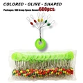 Colored olives