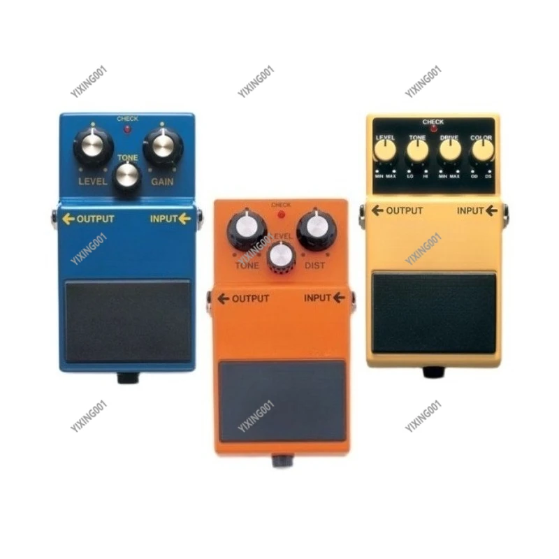 Pedal de guitarra de distorsión BOSS DS-1, gran oferta, ganancia genre-definante (delgado a pesado), potente Pedal de efecto moldeador de tono, 2025