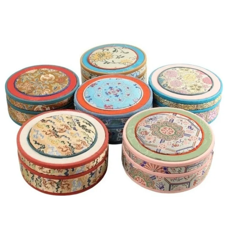 

Cloth Jewelry Organizer Box Travelling Bracelet Storage Boxes Jewelers Bracelet Display Case Jewellery Trinket Protect Cases
