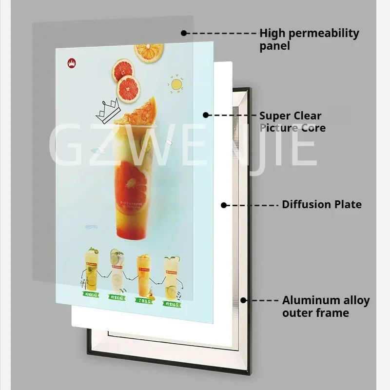 illuminated-ultra-super-thin-slim-led-floating-light-box-led-menu-board-ceiling-hanging-light-box-for-restaurant-shop-billboard