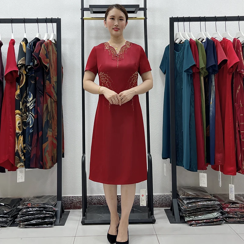 

Элегантное шелковое платье для молодых женщин, для мам, для гостей на летней свадьбе, сияющее, из ацетатного шелка, для летнего банкета