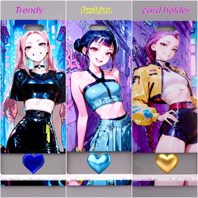 

Модный тренд для девочек и мальчиков, автобус, работа, удостоверение личности, студенческая еда, акриловый ремешок для мобильного телефона, мультяшный милый защитный держатель для карт с твердым корпусом