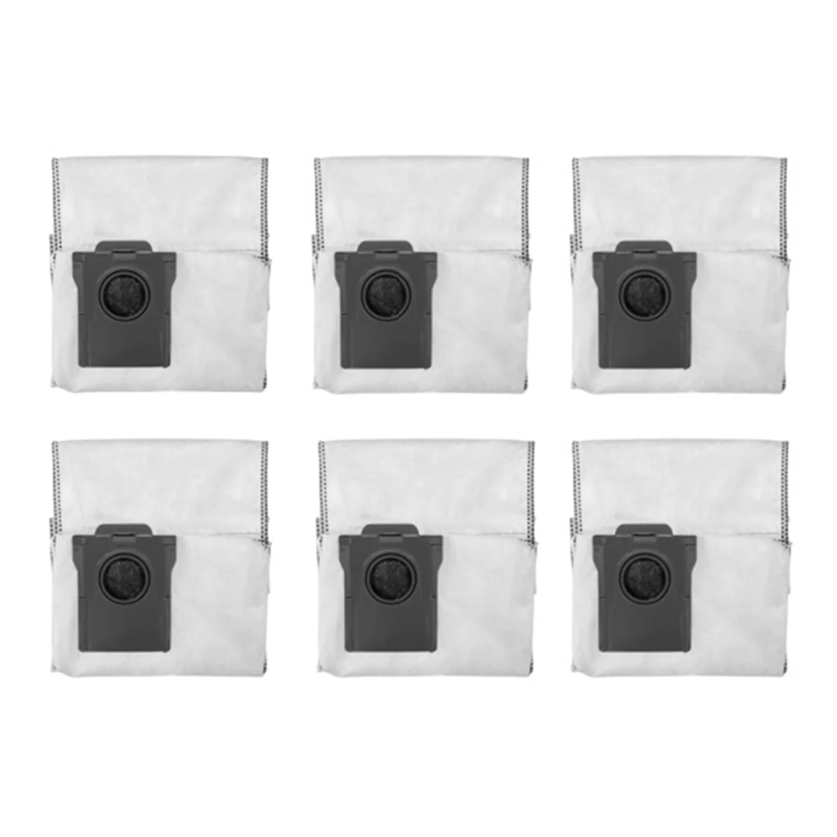 6 Pcs Fit for Dreame X40 Pro Ultra,Dreame X40 Ultrathin,Dreame X40 Master Robot Vacuum Replacement Parts Dust Bag