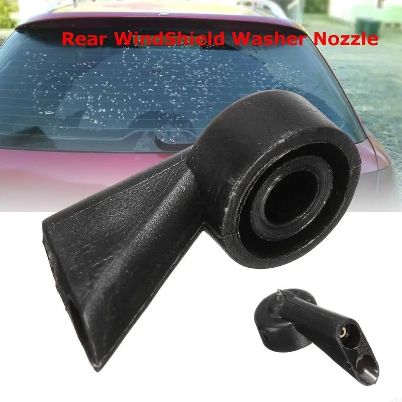 

57BA Durable Rear Windshield Wiper Plastic Windscreen Washer Jet Nozzles Suitable for Car Auto Replacement