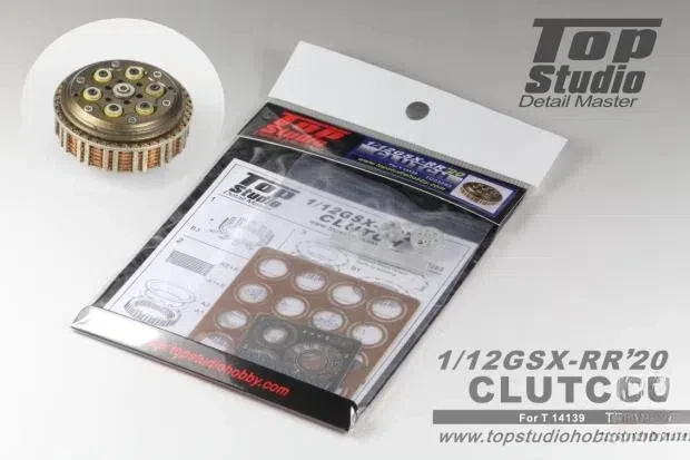 

Верхняя студия 1:12 GSX-RR '20 Clutch 14139 TD23283, модификация и сборка аксессуаров для моделей