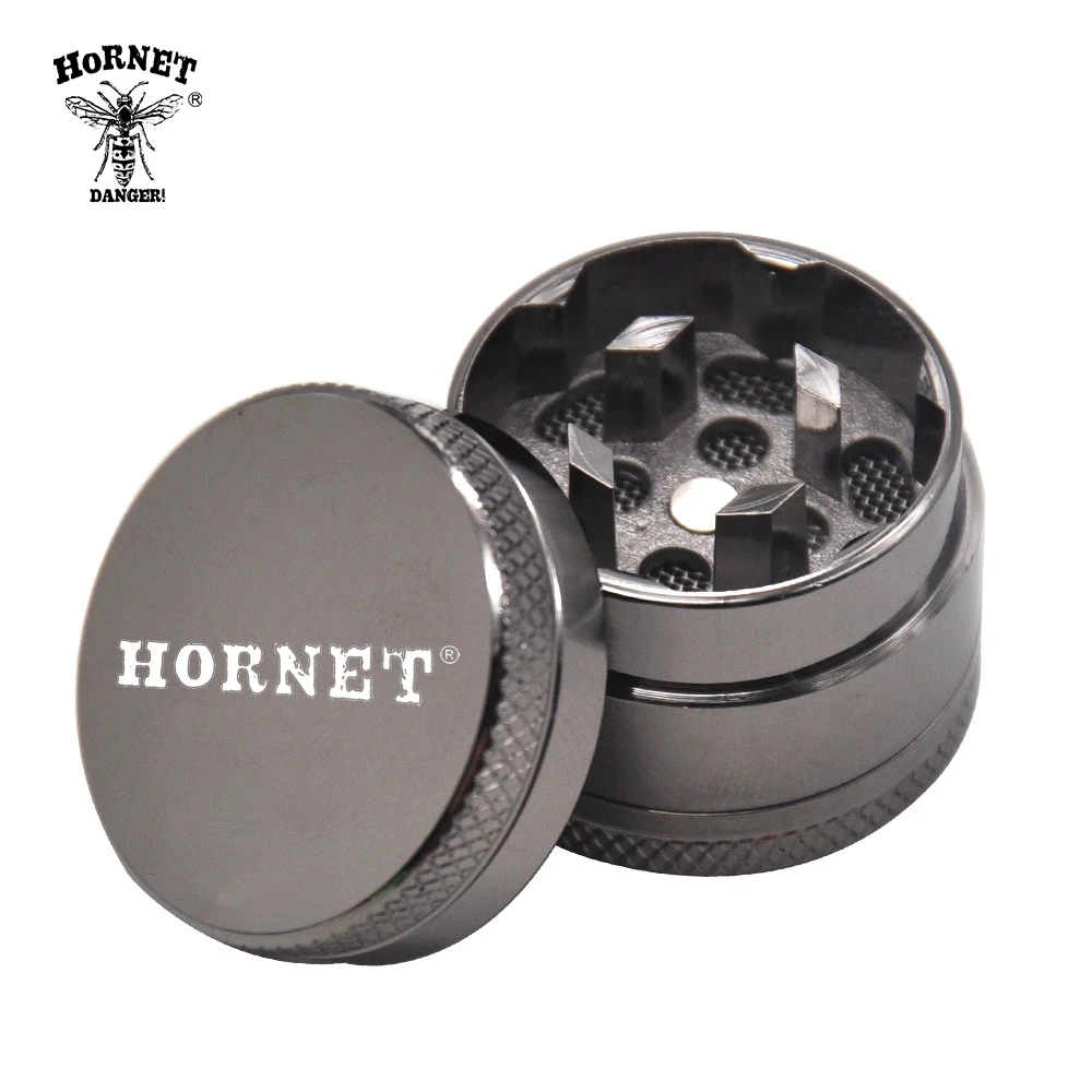 HORNET Mini Style Zinc Alloy Tobaco Herb Grinders 30MM Portable Metal Hard Top Fumar Herb Miller Accesorios Para Fumar