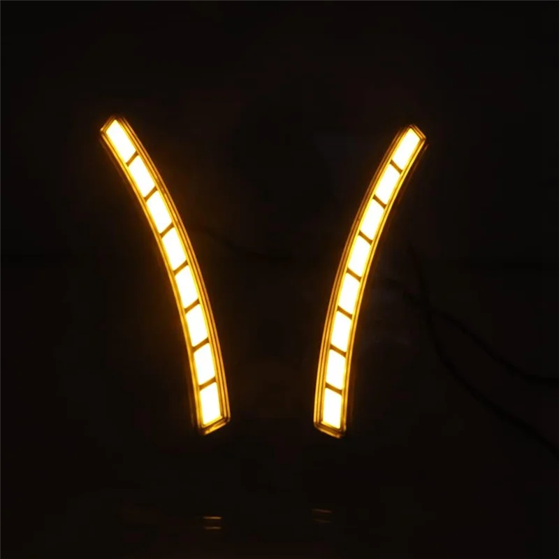 LED Zijmarkeringslicht Voor Honda CRV 2023 2024 Tri-Kleuren Wiel Wenkbrauw Lampen Richtingaanwijzer Lampen Dagrijverlichting-A74F