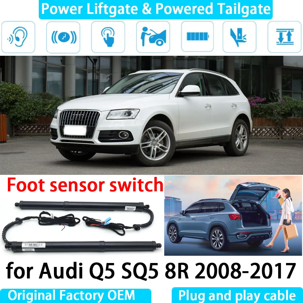 

for Audi Q5 SQ5 8R 2008-2017 Automatic Electric Power Liftgate Powered Tailgate Strut Tail Gate Lift System