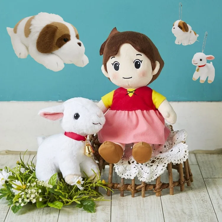 

Альпийская девушка Heidi Plu кукла с подвеской, декоративная игрушка, наполненное волокном полиэстера, универсальная G 4 plus Years, оригинальная версия