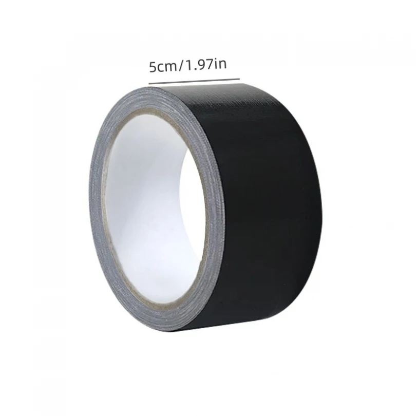 Duct Tape 2inch x 65ft Black Aluminum Foil Waterproof Tape for Air Ducts / Metal Repair / Pipe