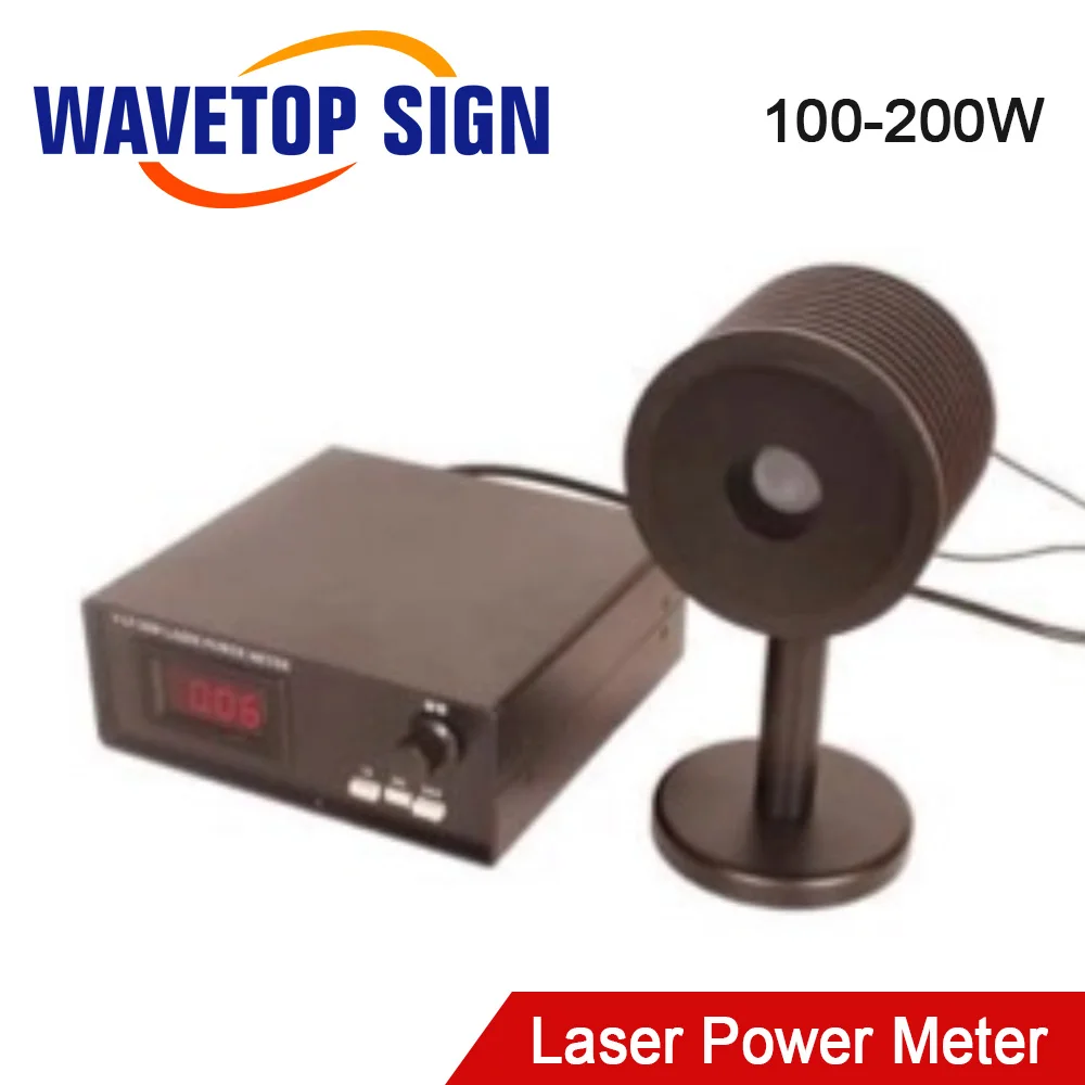 WaveTopSign سطح المكتب ليزر الطاقة متر YL-S-3 0-200 واط لآلة ليزر Co2 / الألياف