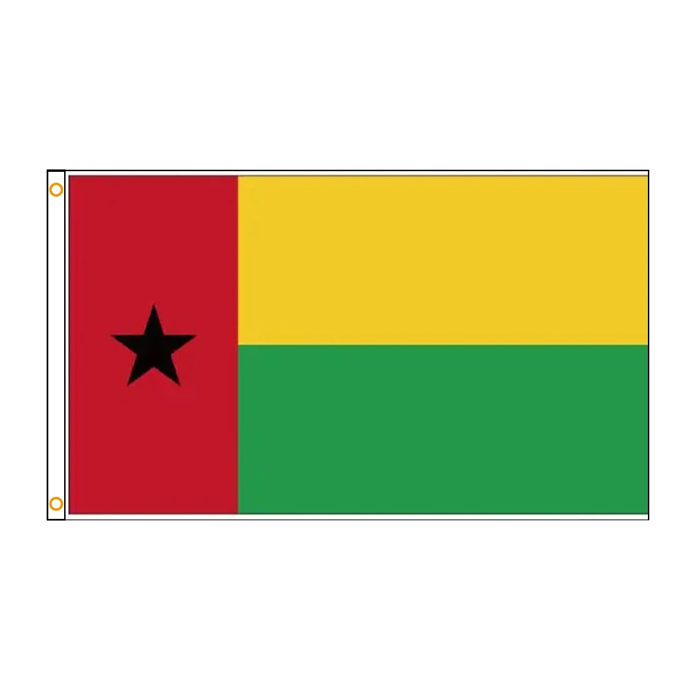 

60*90cm 90*150cm 120*180cm GNB The Republic of Guinea-Bissau National Flag