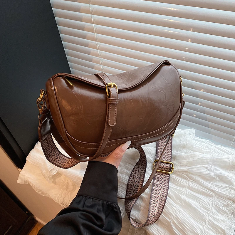 Bolso de tendencia de moda de París, bolso cruzado con cremallera a la moda, bolso de hombro con correa de cadena para mujer, bolso informal para mujer al aire libre