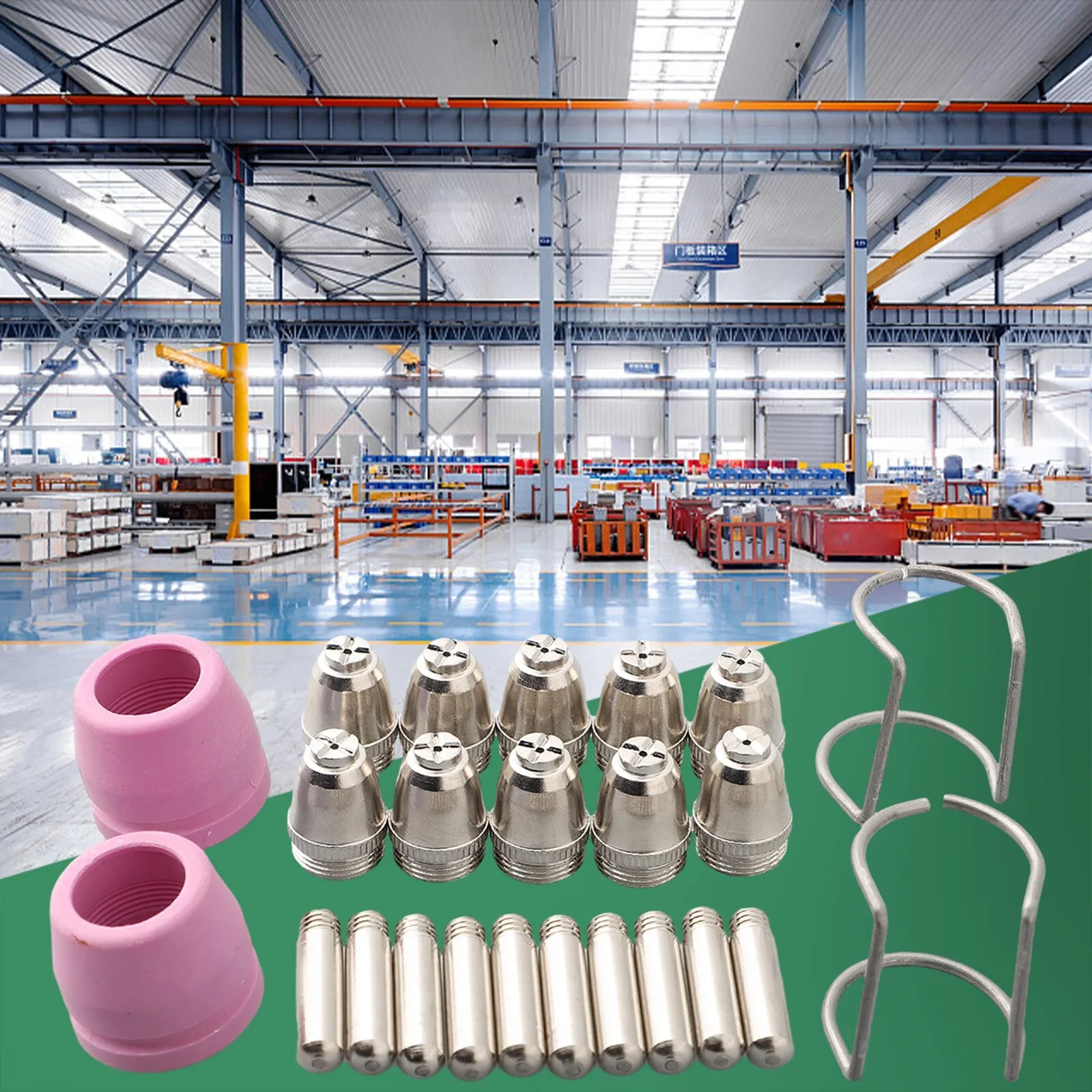 

Consumables Kit Compatible with YESWELDER CUT-55DS Plasma Cutter Torch