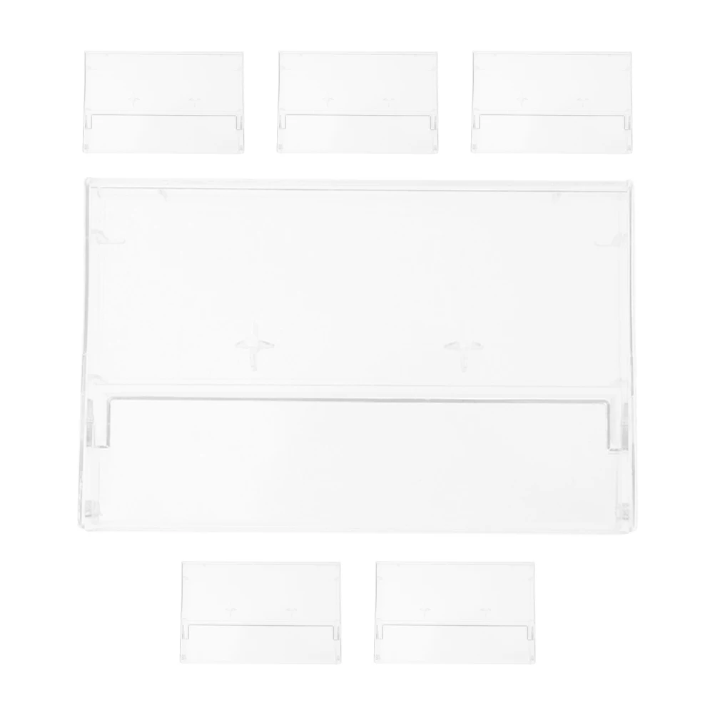 

Compact Cassettes Holder Tape Cartridge Audio Display Case High Transparency Storage Cases