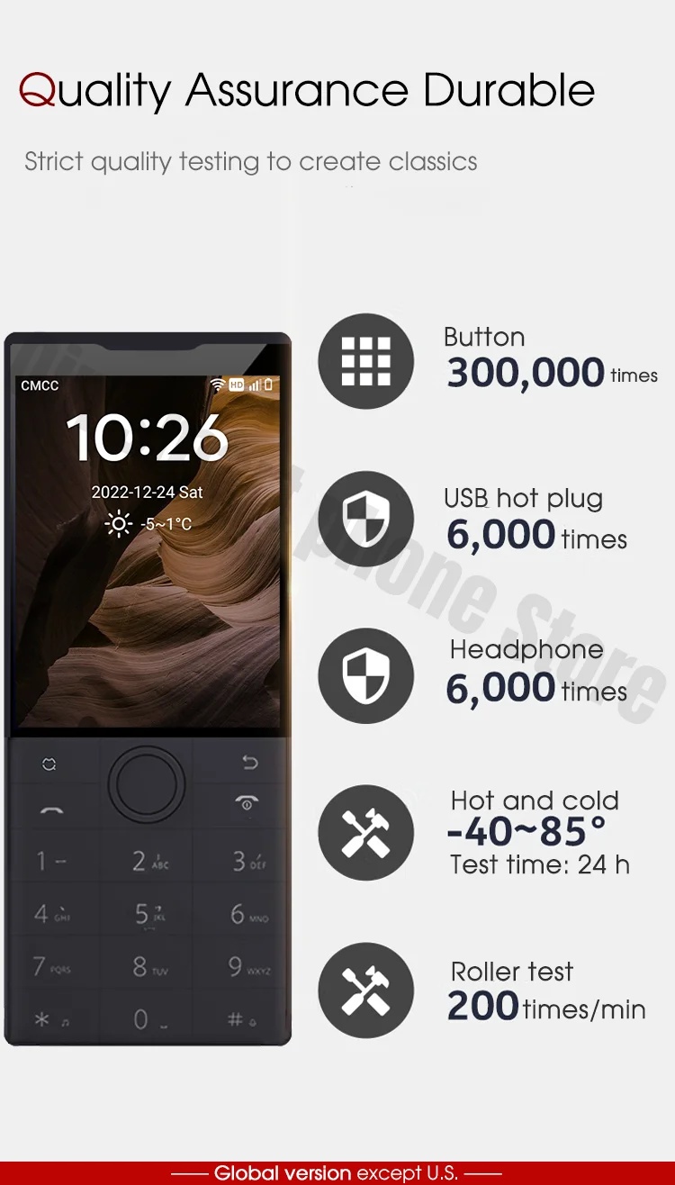 Duoqin F22 Android 11 Google Version MTK6739 1700mAh 2G 16G Mini Smart TouchScreen 4G Mobile Phone No Camera