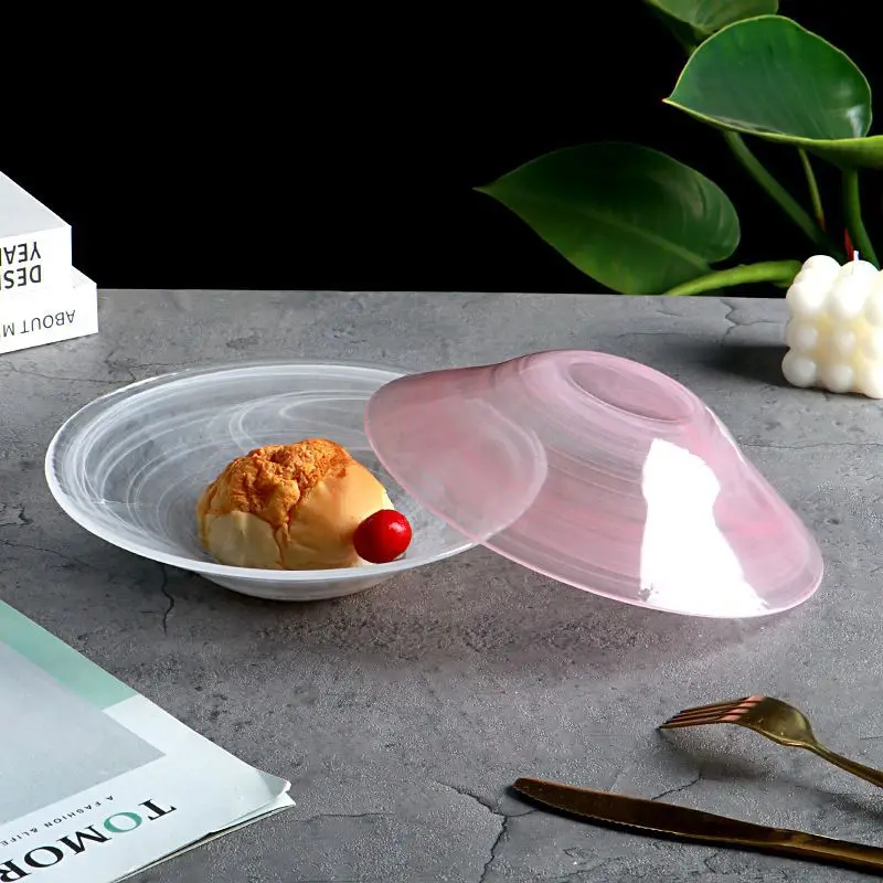 

LLMM Premium Sense Frosted Plate Creative Cloud Glass Plate