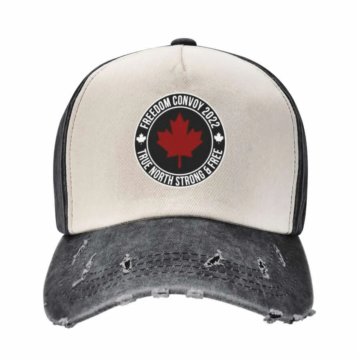 Freedom Convoy 2022 - stand with our truckers - the true north strong and free Baseball Cap