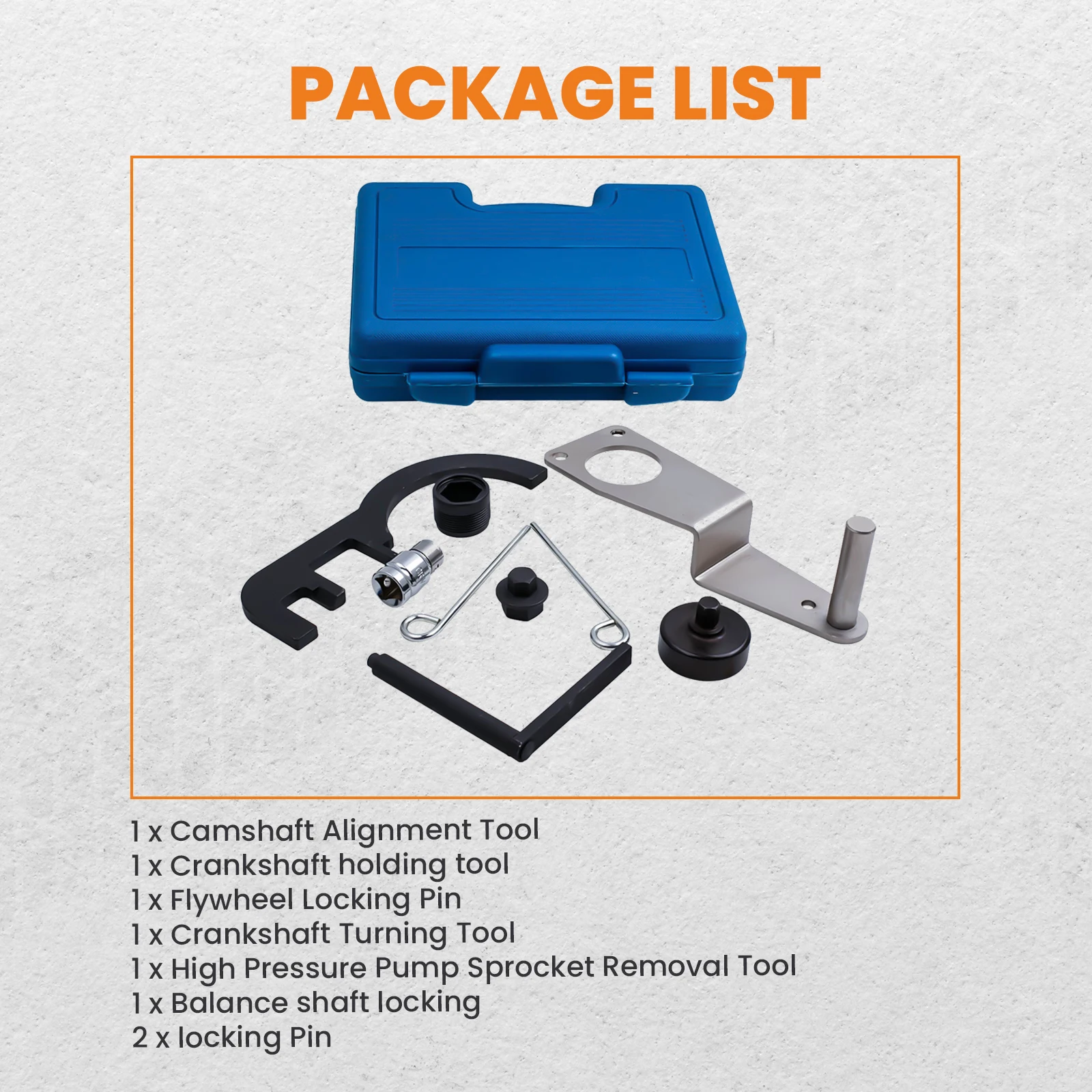 엔진 타이밍 도구 잠금 세트 트윈 캠샤프트, BMW N47 N47s N57 2.0 디젤, 신제품