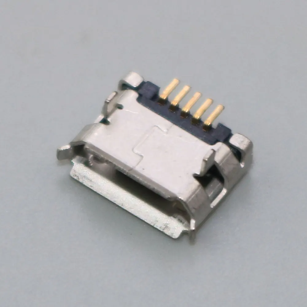 

10-50PCS Micro USB Mini Connector 5pin Long Needle 5P Data Port Charging Port mini USB Connector for Mobile end plug