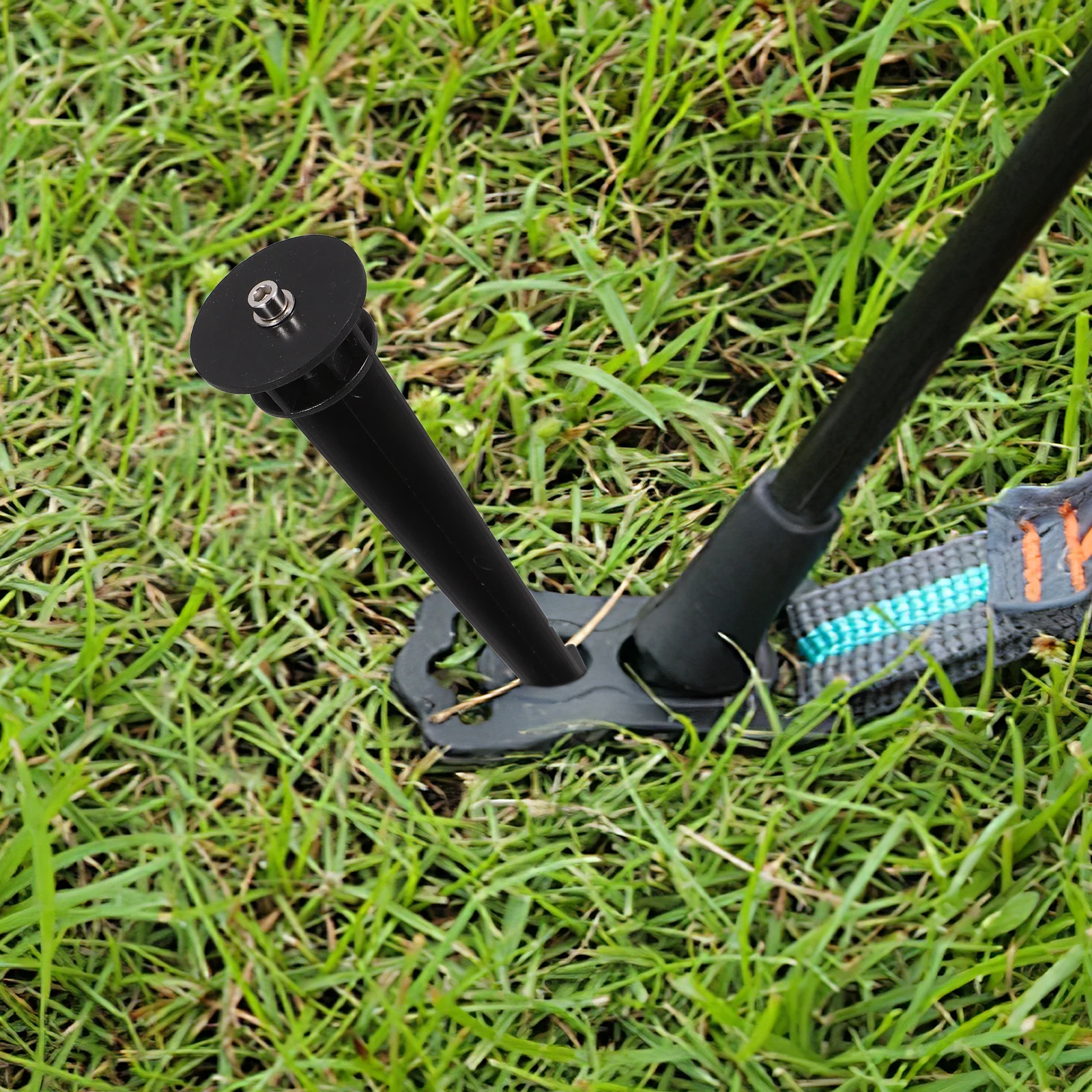 

4Pcs Solar Light Ground Stakes Durable Threaded Plastic Spike for Garden Yard Driveway Path Threaded Spikes Solar Light Stake