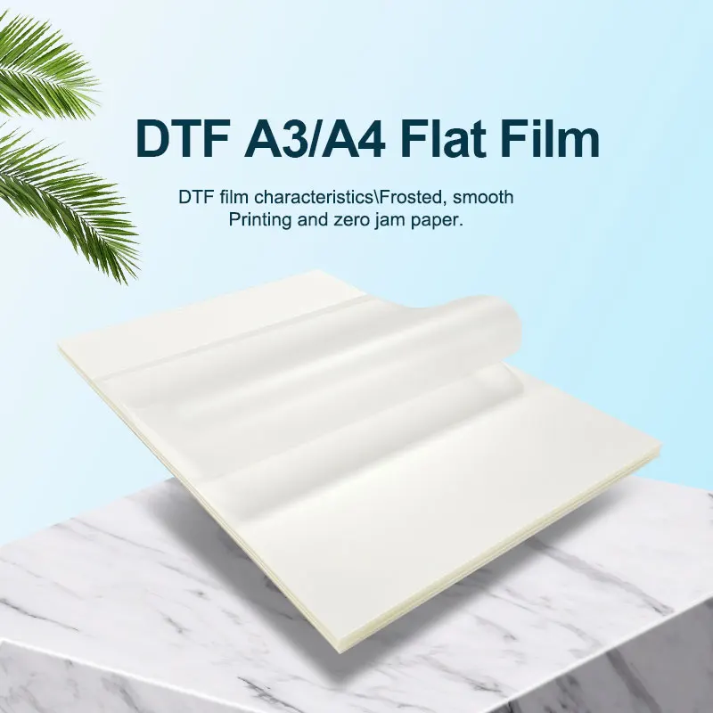 20 Blatt DTF Transferfolie A4 Doppelseitig Matt Transparent Vorbehandeltes PET Wärmeübertragungspapier – Detail 5
