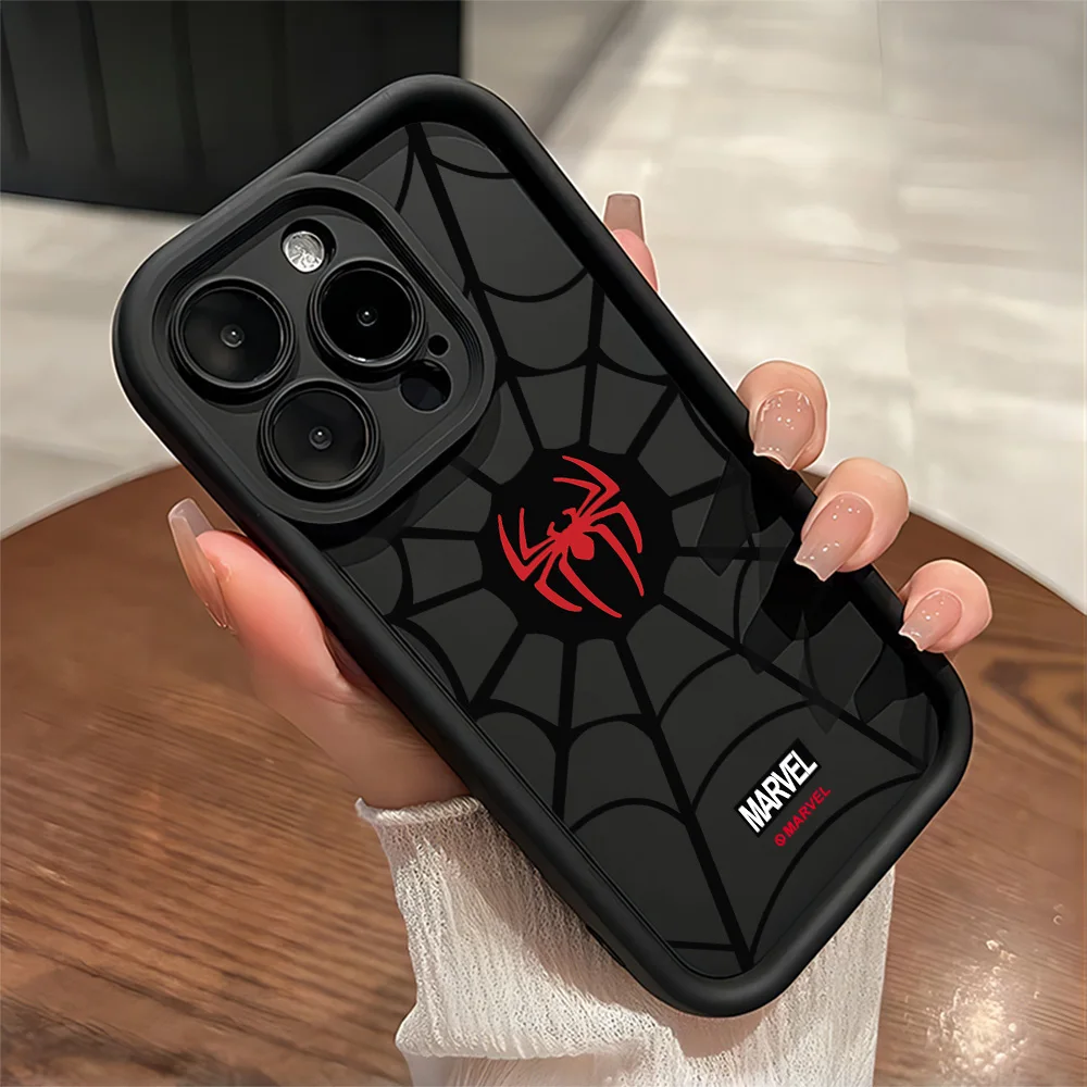 Anime Spidermans Cool Phone Case for iPhone 17e 17 16e 16 15 14 13 12 11 Air Pro Max XR XS X 7 8 6 6s Plus Soft TPU Back Cover view 5