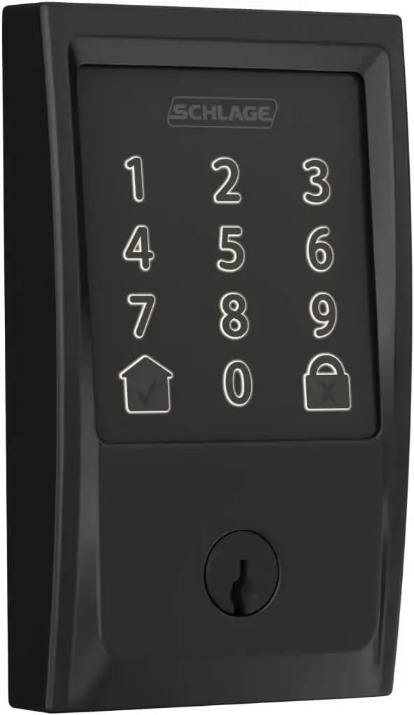 

Encode Smart Wi-Fi Deadbolt with Century Trim in Matte Black