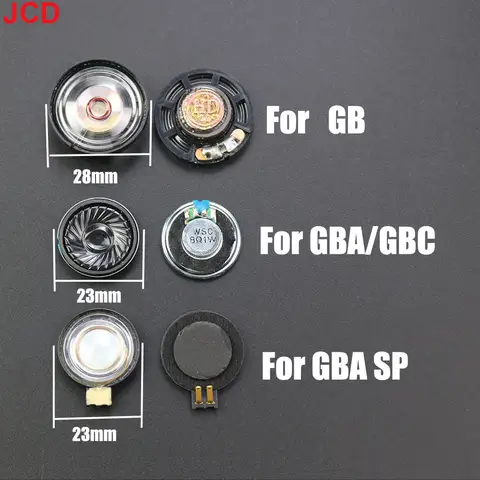 JCD 1Pcs 23mm 28mm Louder Speaker For Gameboy Color Advance GBC GBA for Gameboy Advance SP GBA SP LoudSpeaker