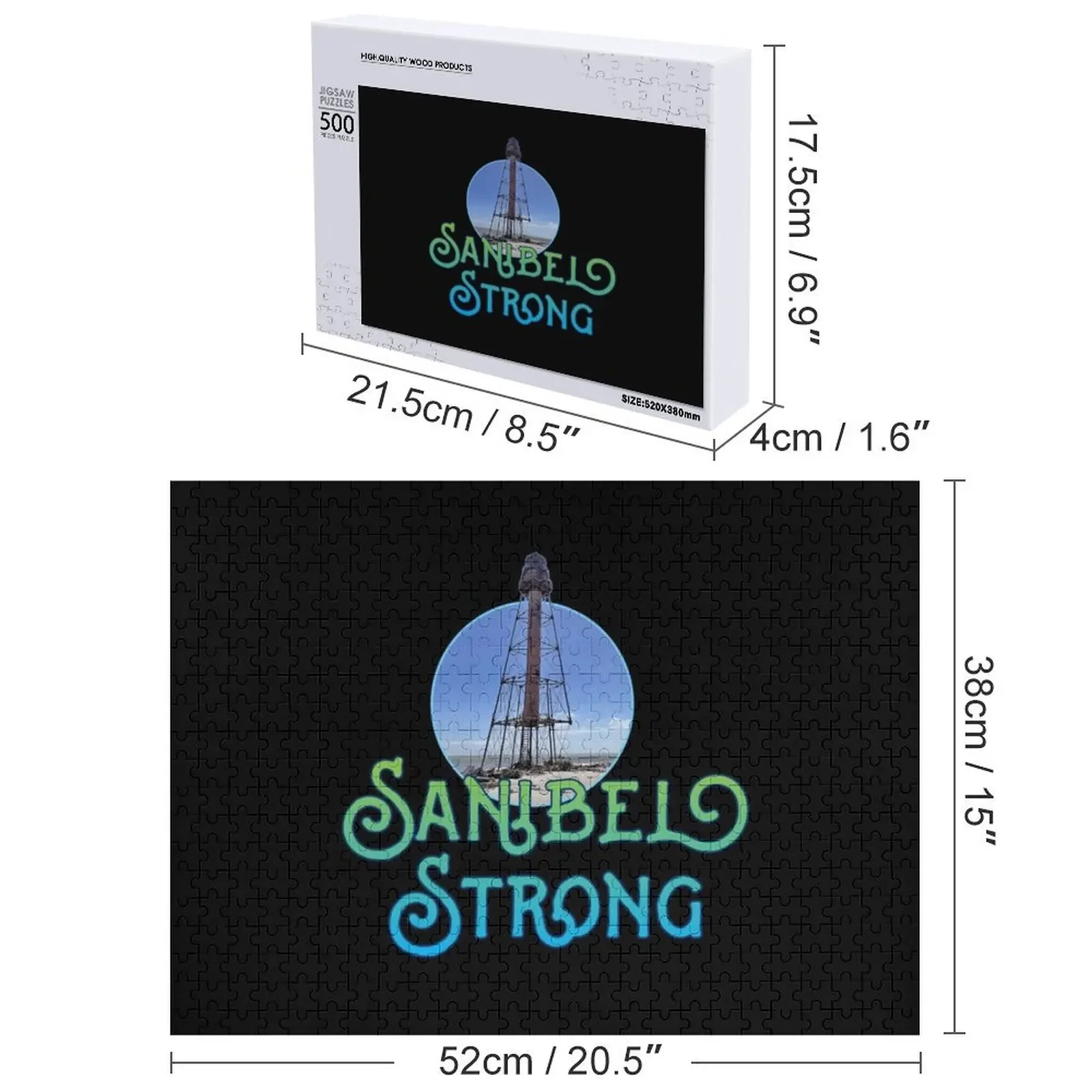 Sanibel Puzzle fort avec photos douanes avec Photo Iq nom en bois Puzzle personnalisé personnalisé